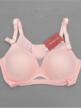 SonaShape Daily Comfort Seamless Lifting Bra- Soft Pink- 2XL- New With Tags